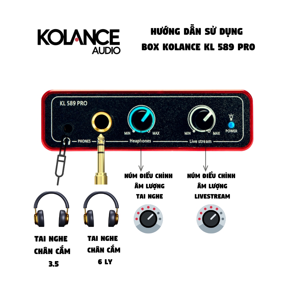 Box Stereo Kolance KL-589 PRO